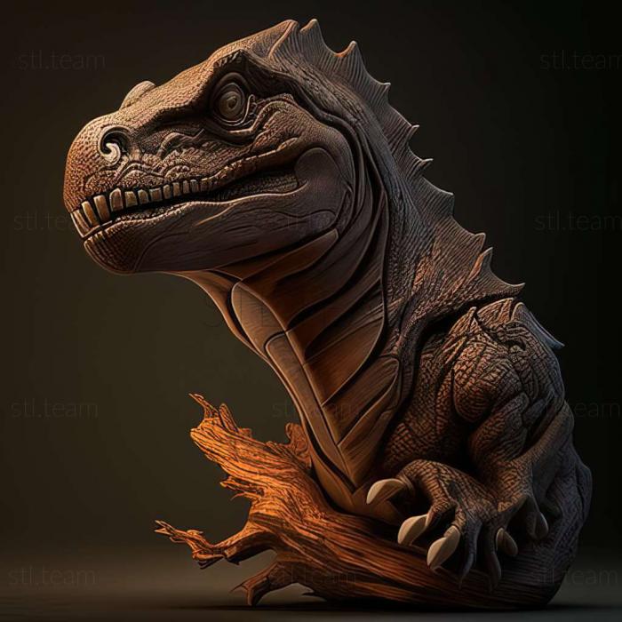 3D model Dinogamasus (STL)